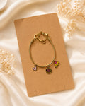 Anti-Tarnish Gold Charm Bracelet
