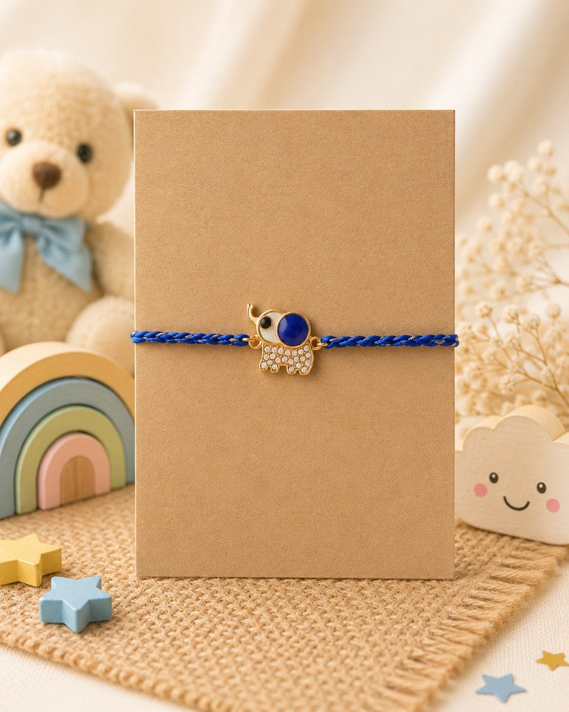 Blue Elephant Kids Rakhi