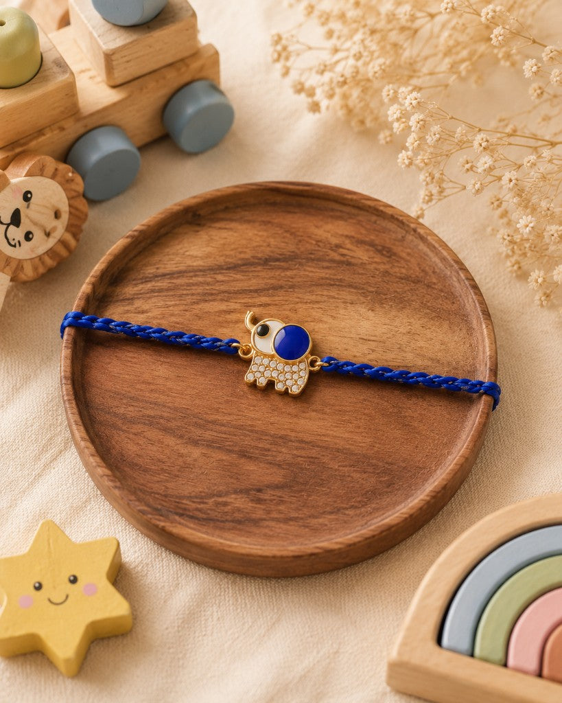 Blue Elephant Kids Rakhi
