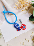 Captain America Silicone Kids Rakhi