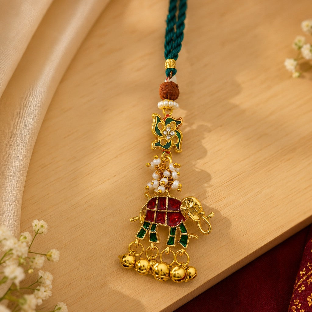 Elephant Enamel Bhabhi Lumba