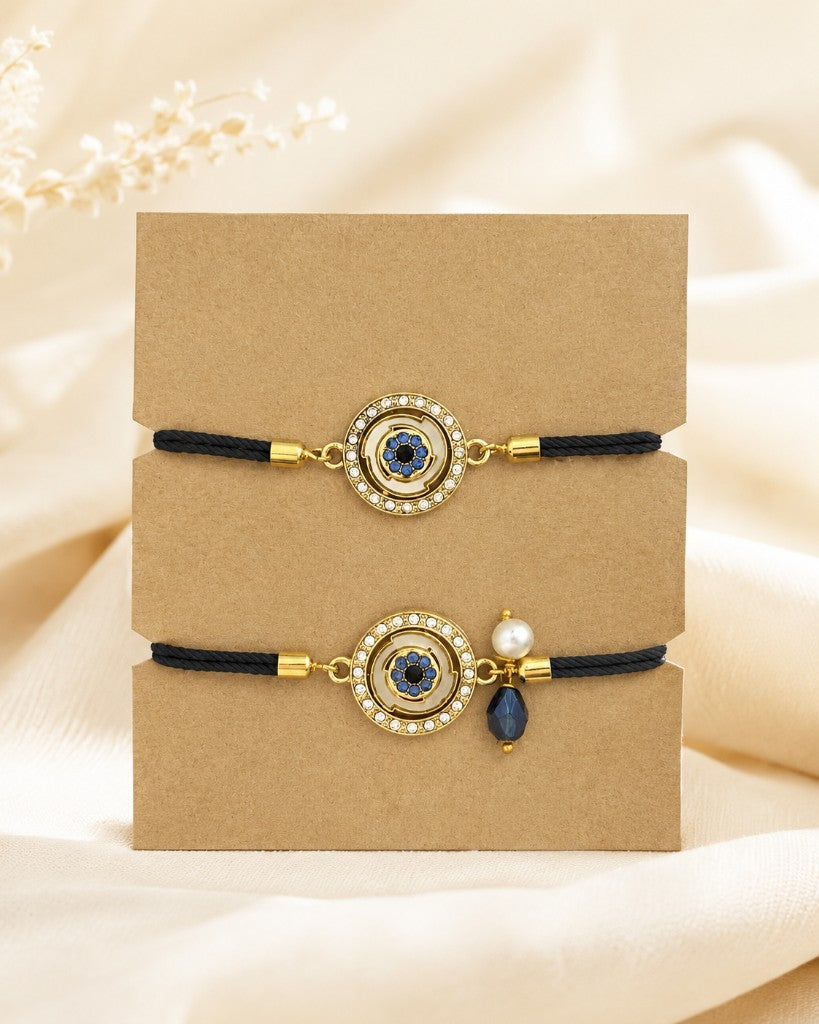 Evil Eye Bhabhi-Bhabhi Rakhi Set