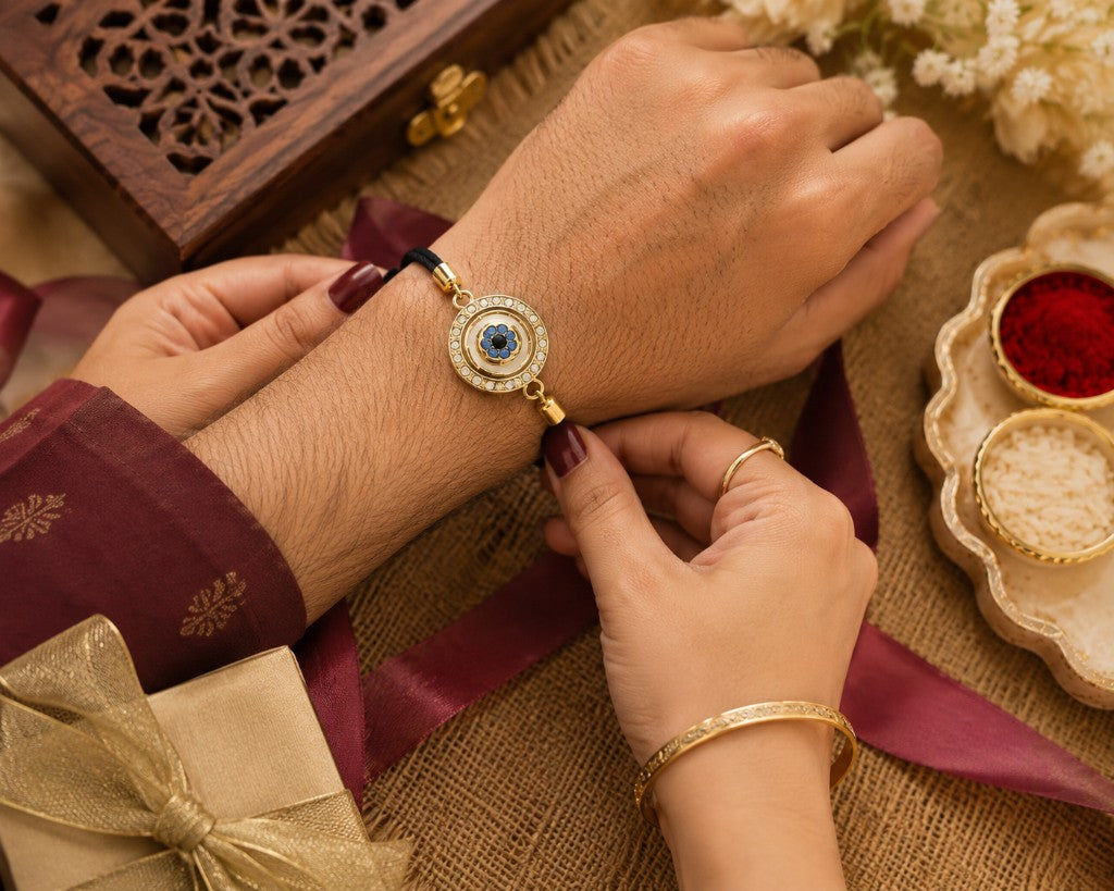 Evil Eye Bhabhi-Bhabhi Rakhi Set
