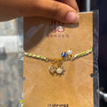 Evil Eye Sun Charm Bracelet Rakhi