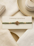 Om Sage Green Bhai Rakhi