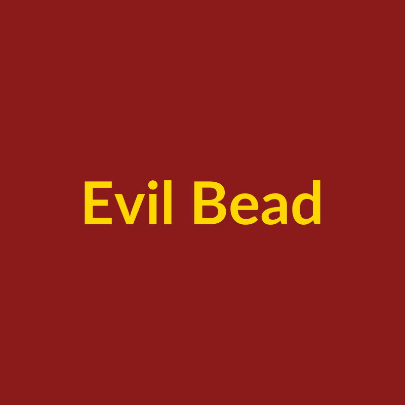 Evil Eye Bead Bhai Rakhi